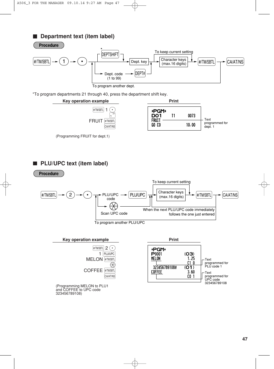 S1 p d s, Sp 2 o | Sharp XE-A506 User Manual | Page 49 / 132