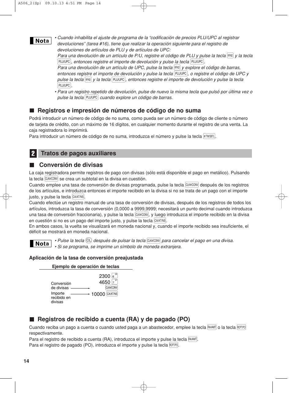 Sharp XE-A506 User Manual | Page 98 / 132