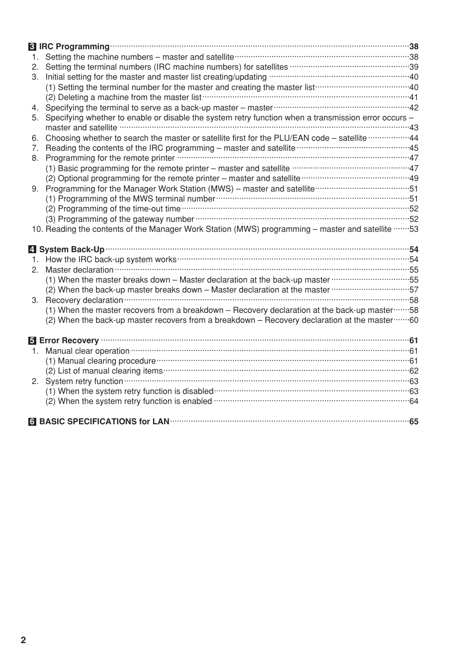 Sharp UP-820F User Manual | Page 4 / 68