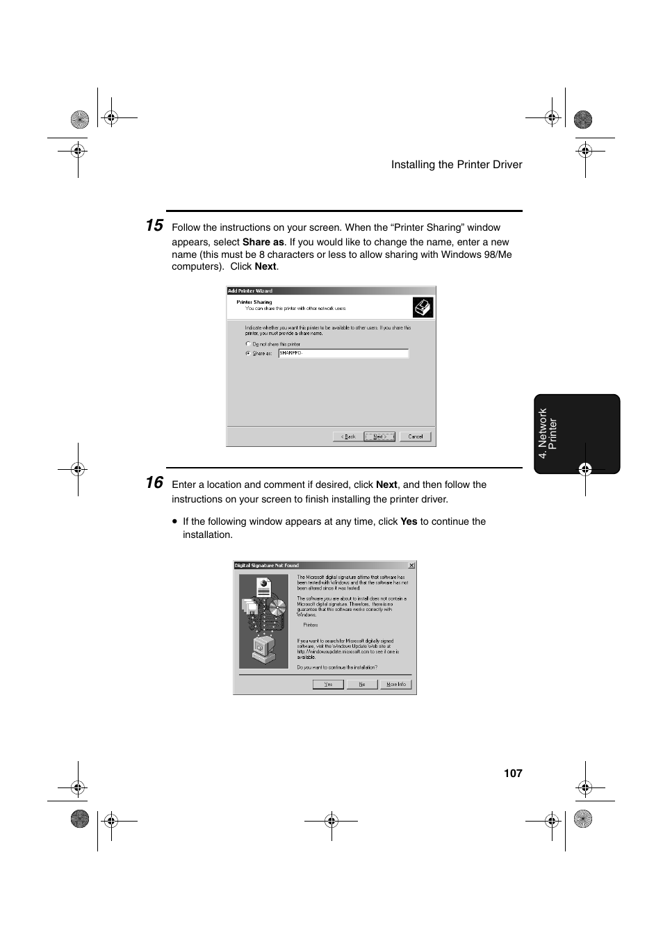 Sharp FODC600 User Manual | Page 109 / 220