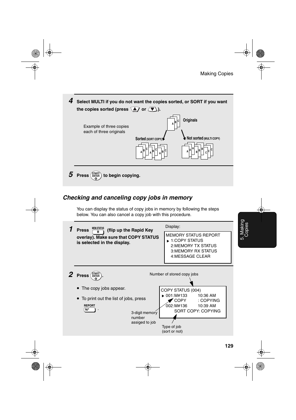 Sharp FODC600 User Manual | Page 131 / 220