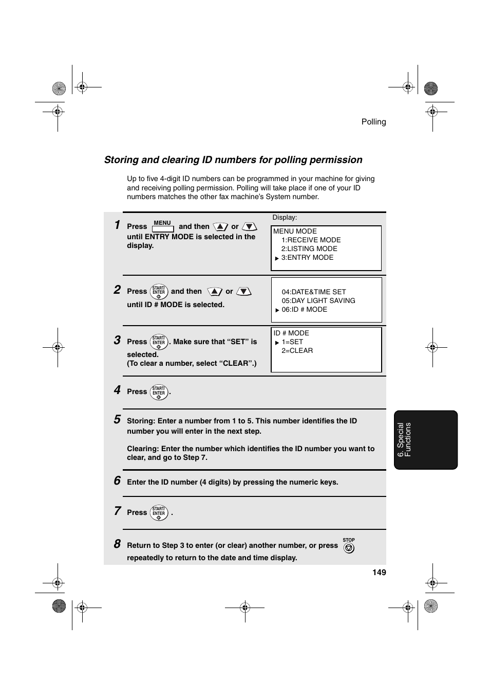 Sharp FODC600 User Manual | Page 151 / 220