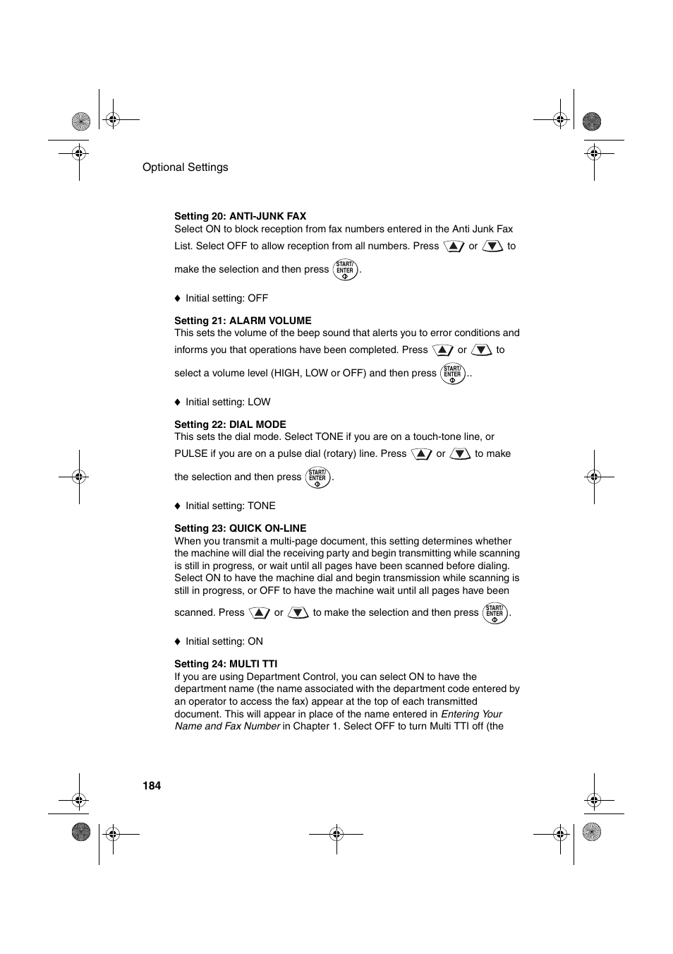 Sharp FODC600 User Manual | Page 186 / 220
