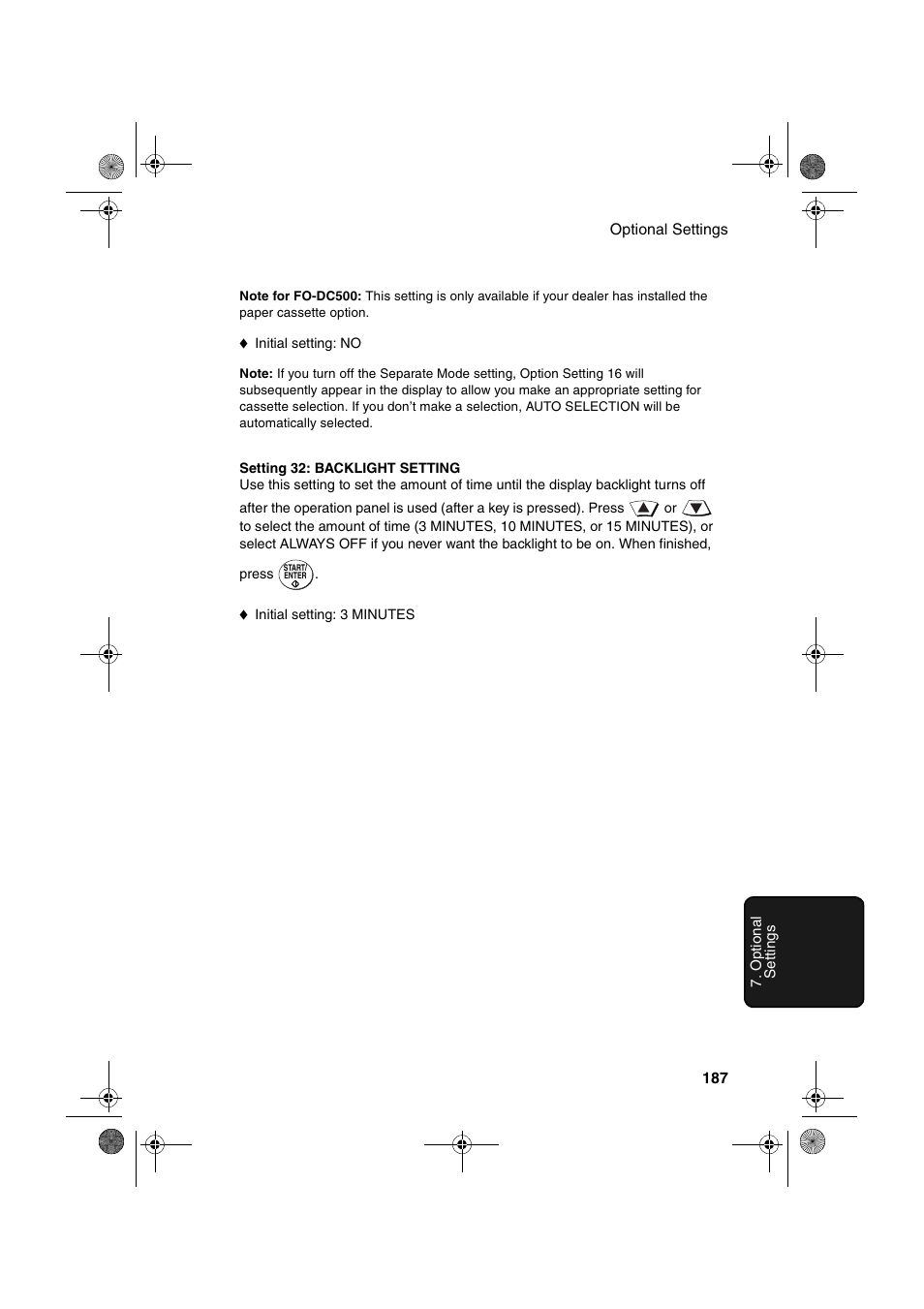 Sharp FODC600 User Manual | Page 189 / 220