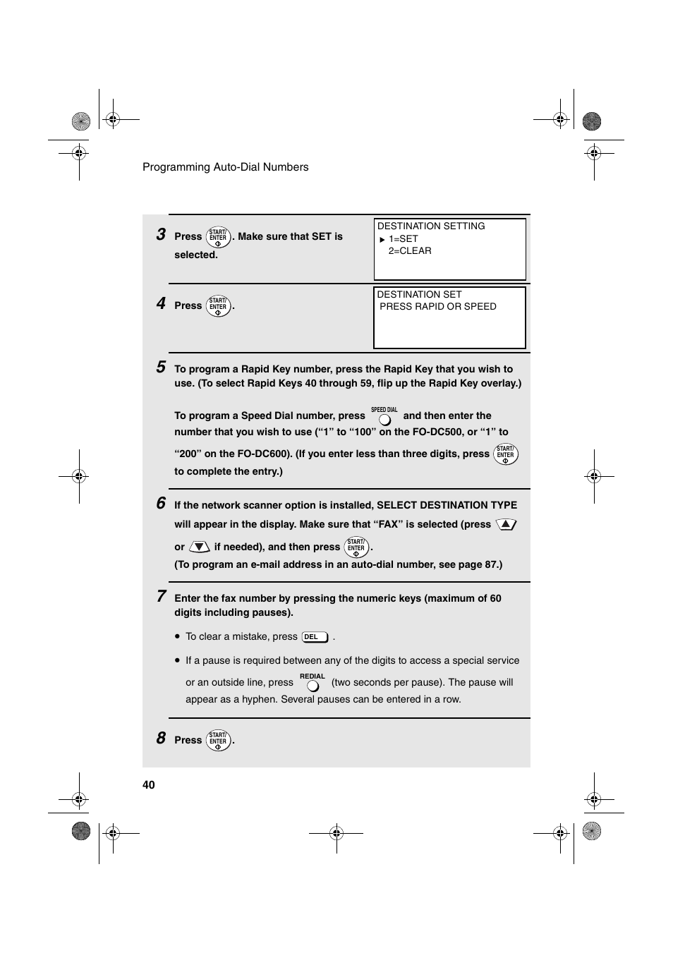 Sharp FODC600 User Manual | Page 42 / 220