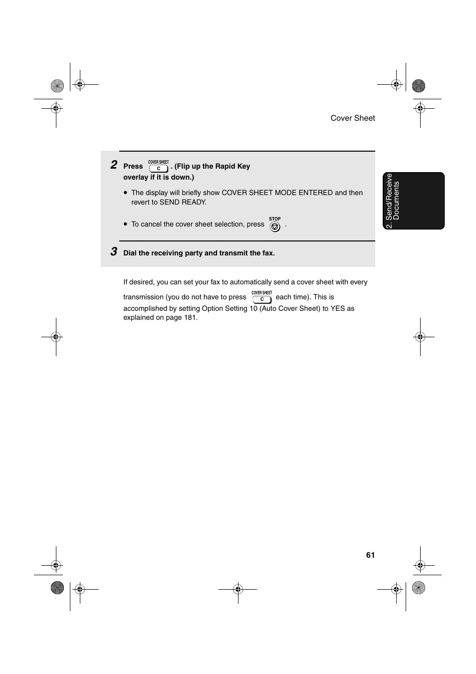 Sharp FODC600 User Manual | Page 63 / 220