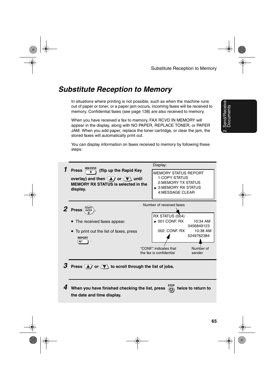 Sharp FODC600 User Manual | Page 67 / 220
