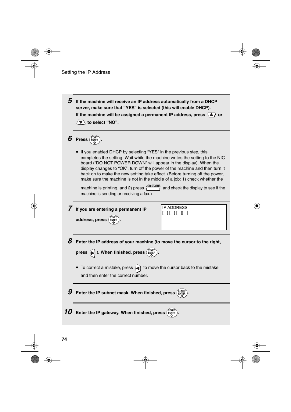 Sharp FODC600 User Manual | Page 76 / 220