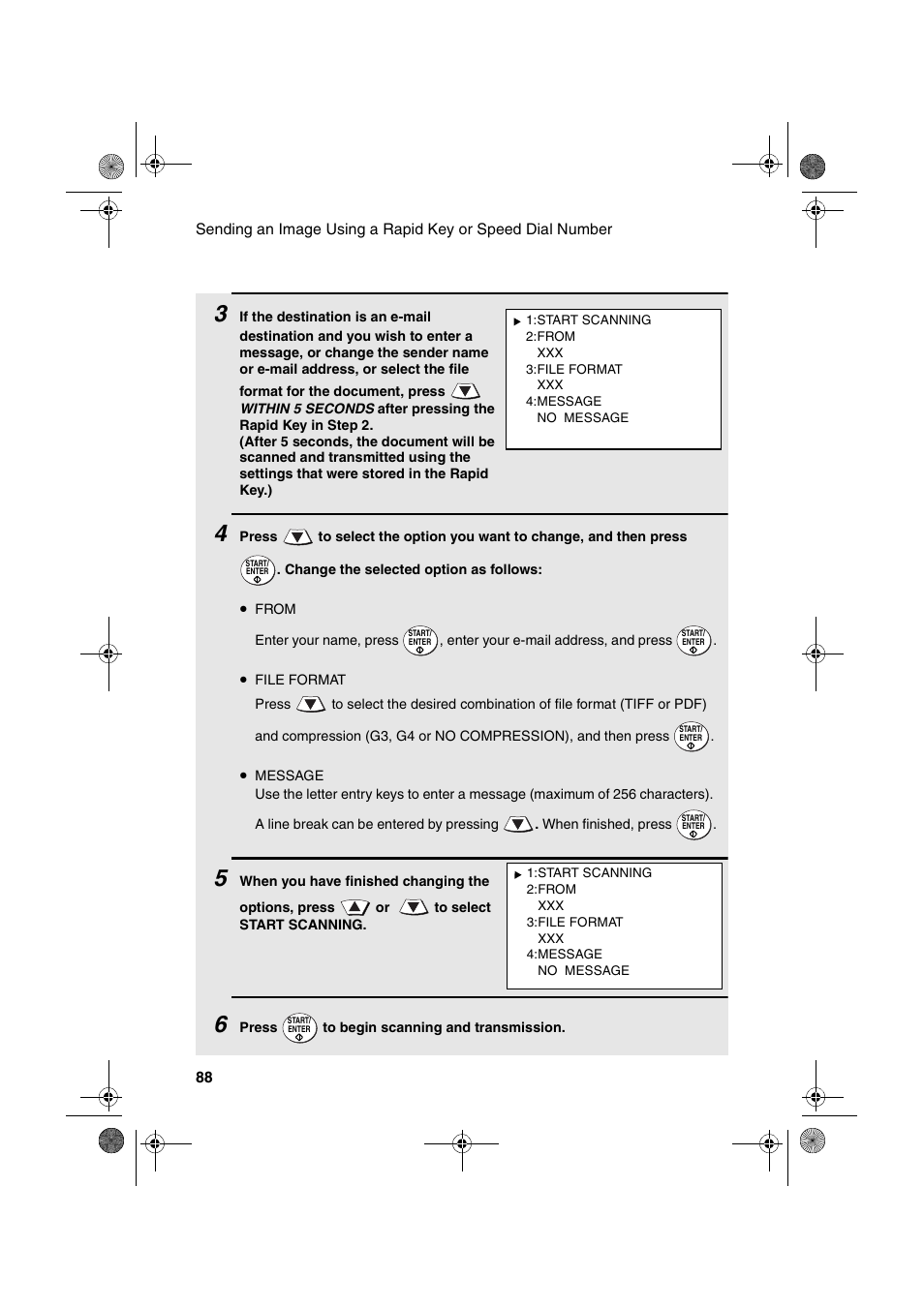 Sharp FODC600 User Manual | Page 90 / 220
