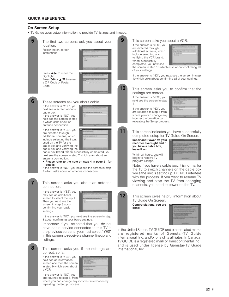 Sharp Aquos LC 32D7U User Manual | Page 10 / 101