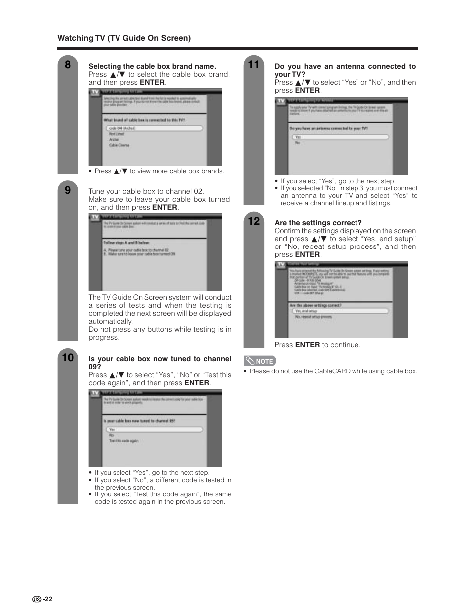 Sharp Aquos LC 32D7U User Manual | Page 23 / 101
