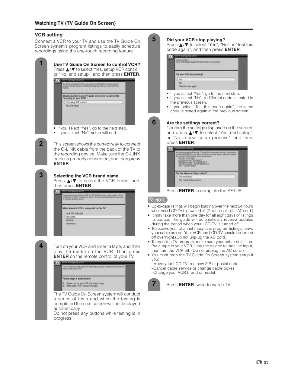 Sharp Aquos LC 32D7U User Manual | Page 24 / 101