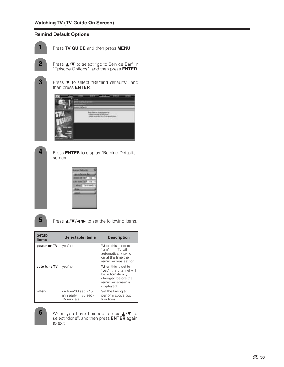 Sharp Aquos LC 32D7U User Manual | Page 34 / 101