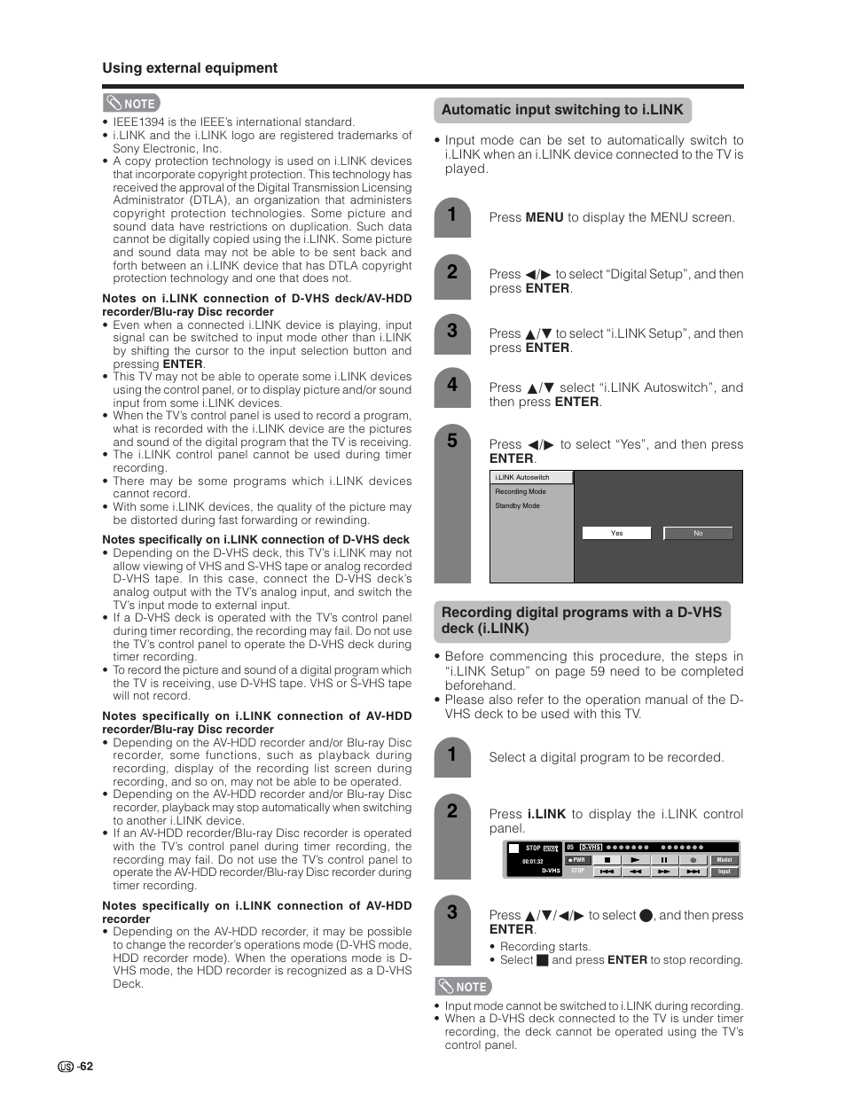 Sharp Aquos LC 32D7U User Manual | Page 63 / 101