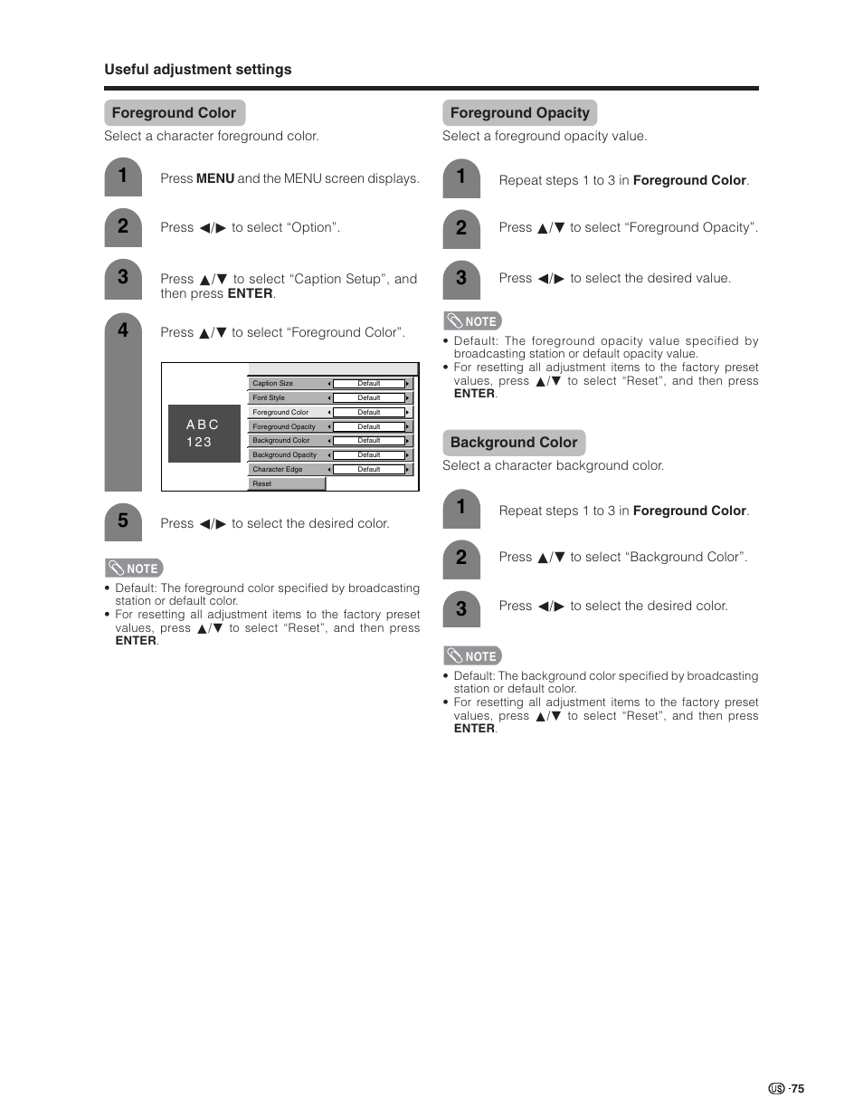Sharp Aquos LC 32D7U User Manual | Page 76 / 101