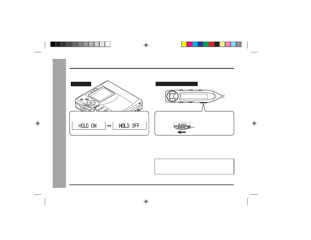 Hold function, Preparation | Sharp MD-MT877H User Manual | Page 16 / 61