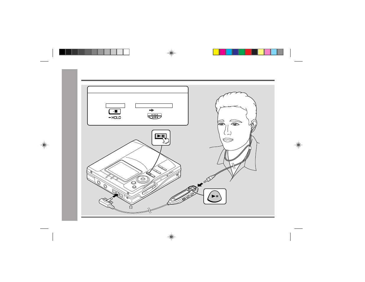 Playback, Basic operation | Sharp MD-MT877H User Manual | Page 24 / 61