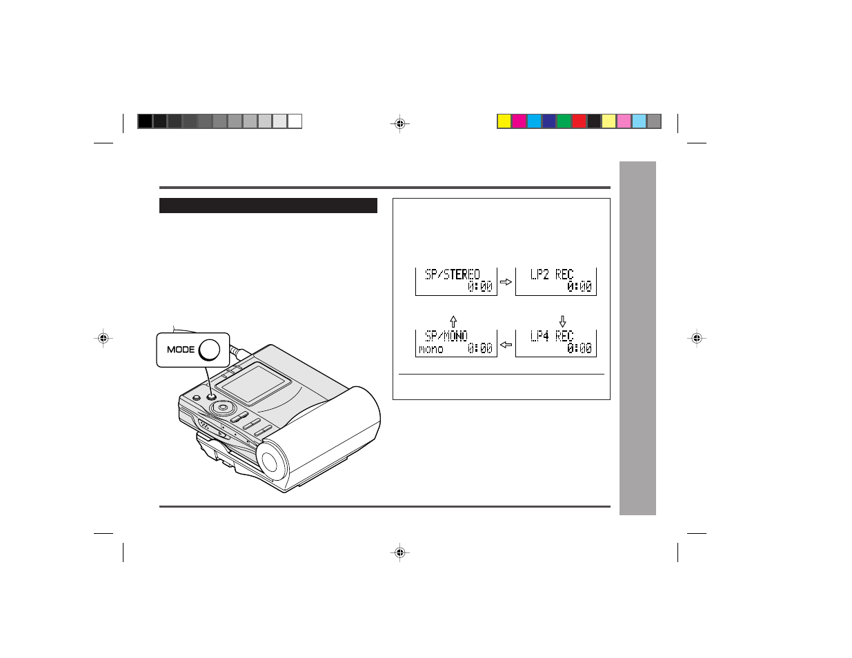 Useful features, Advanced recording : continued | Sharp MD-MT877H User Manual | Page 31 / 61