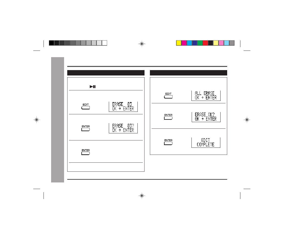 Editing a recorded minidisc, Advanced features | Sharp MD-MT877H User Manual | Page 48 / 61