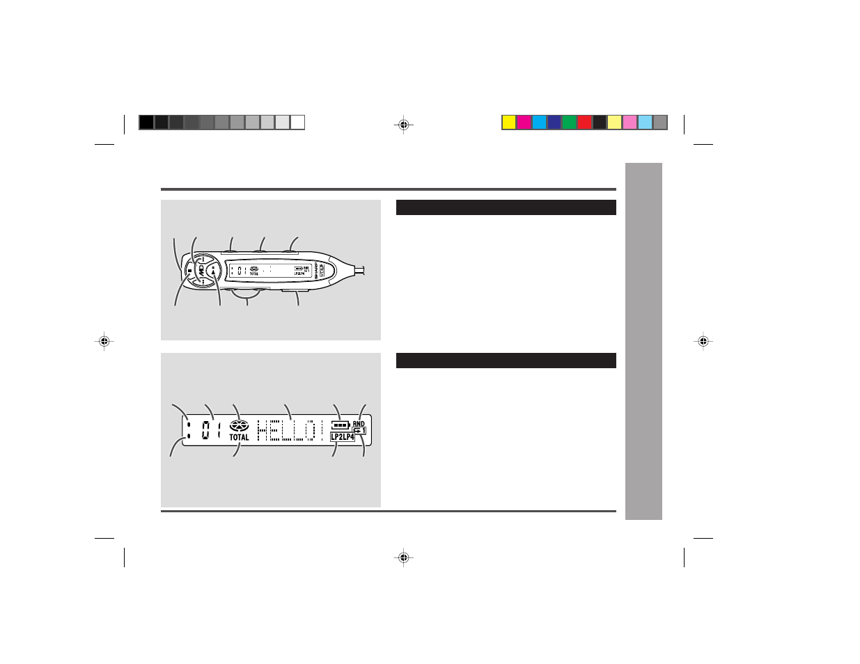 Important introduction, Names of controls and indicators : continued | Sharp MD-MT877H User Manual | Page 9 / 61