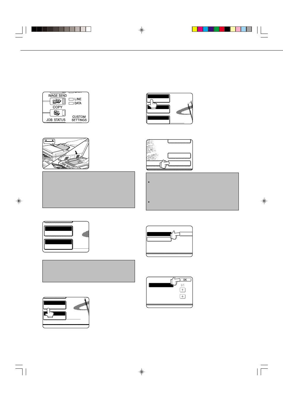 Sending an image, Basic transmission method | Sharp Network Scanner User Manual | Page 10 / 32