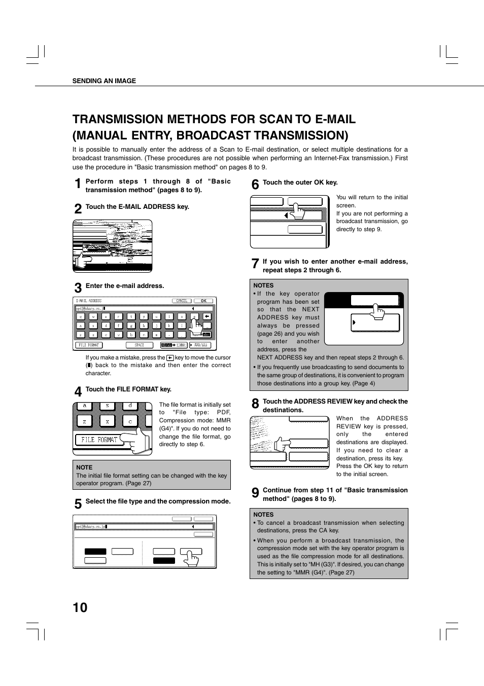 Sharp Network Scanner User Manual | Page 12 / 32
