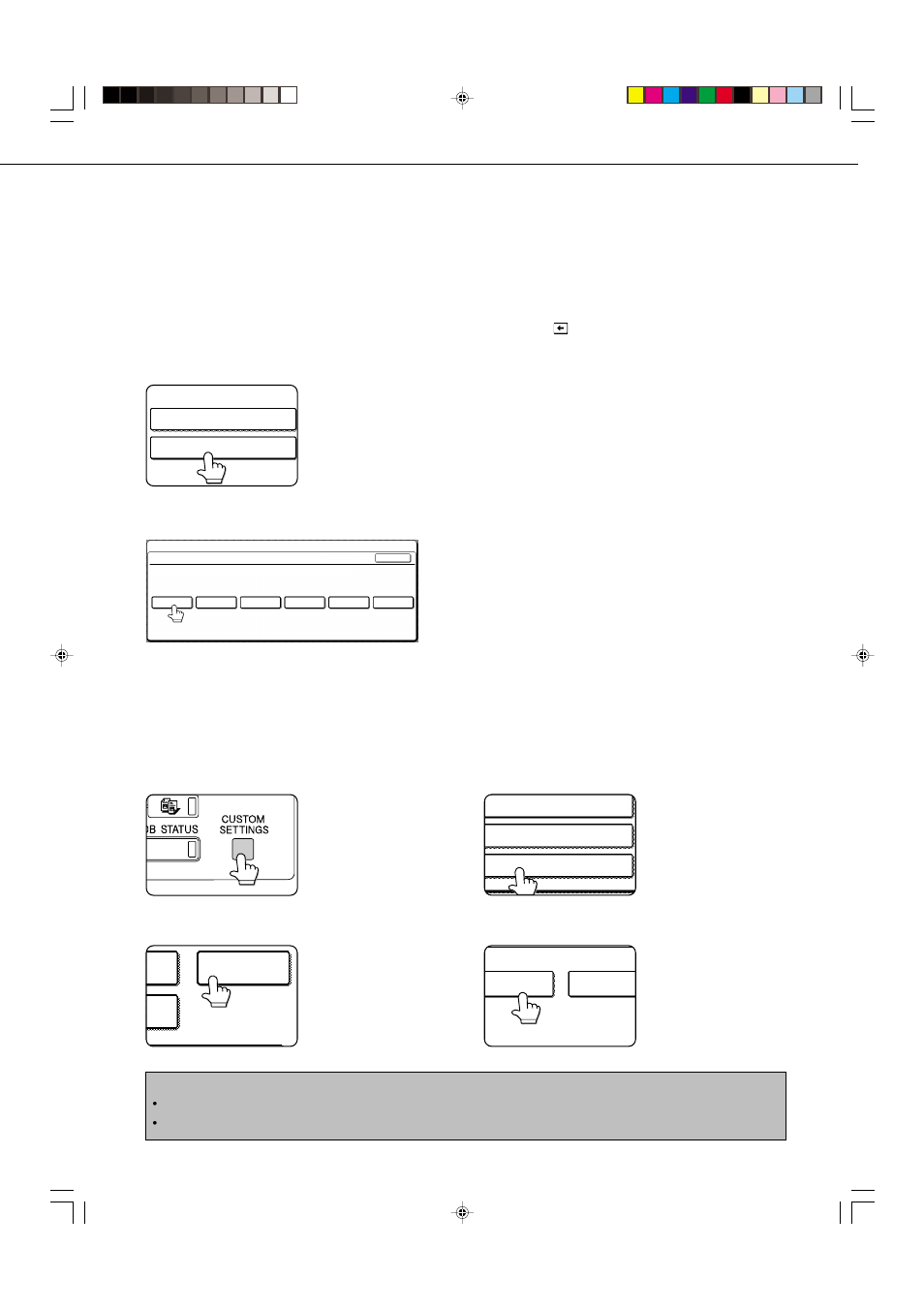 Storing a group index, Printing programmed information | Sharp Network Scanner User Manual | Page 25 / 32