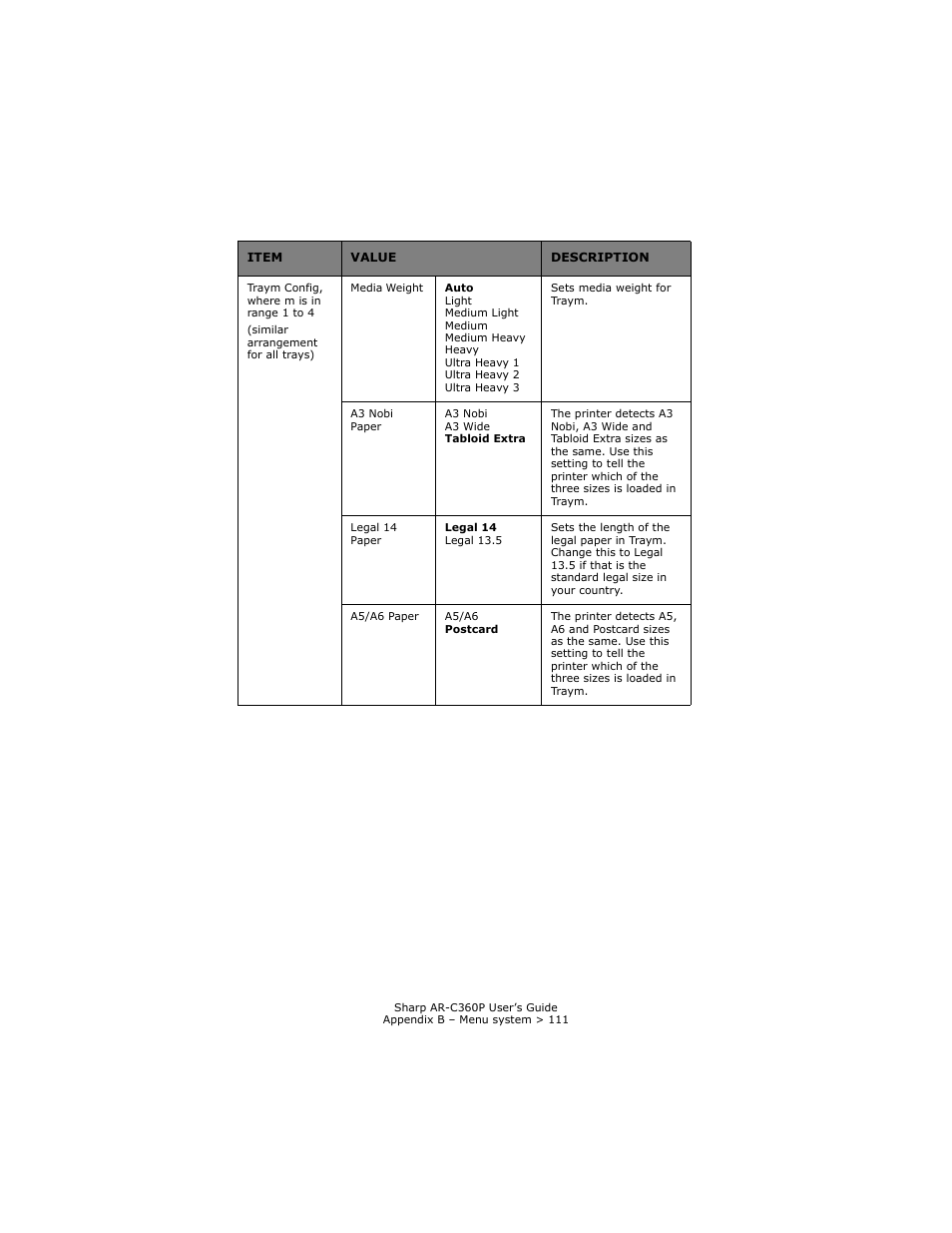 Sharp AR-C360P User Manual | Page 111 / 121