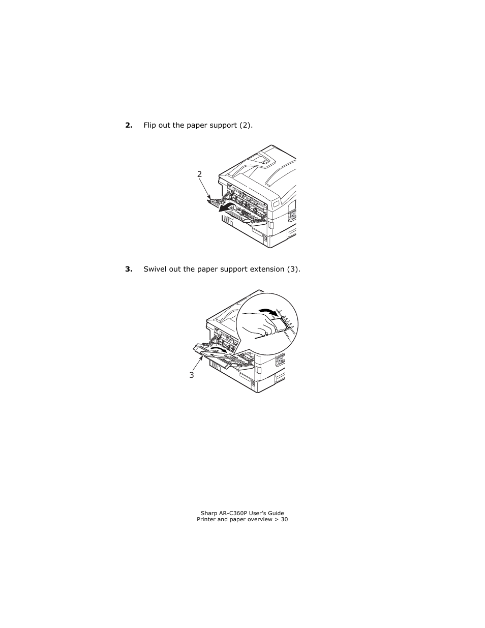 Sharp AR-C360P User Manual | Page 30 / 121