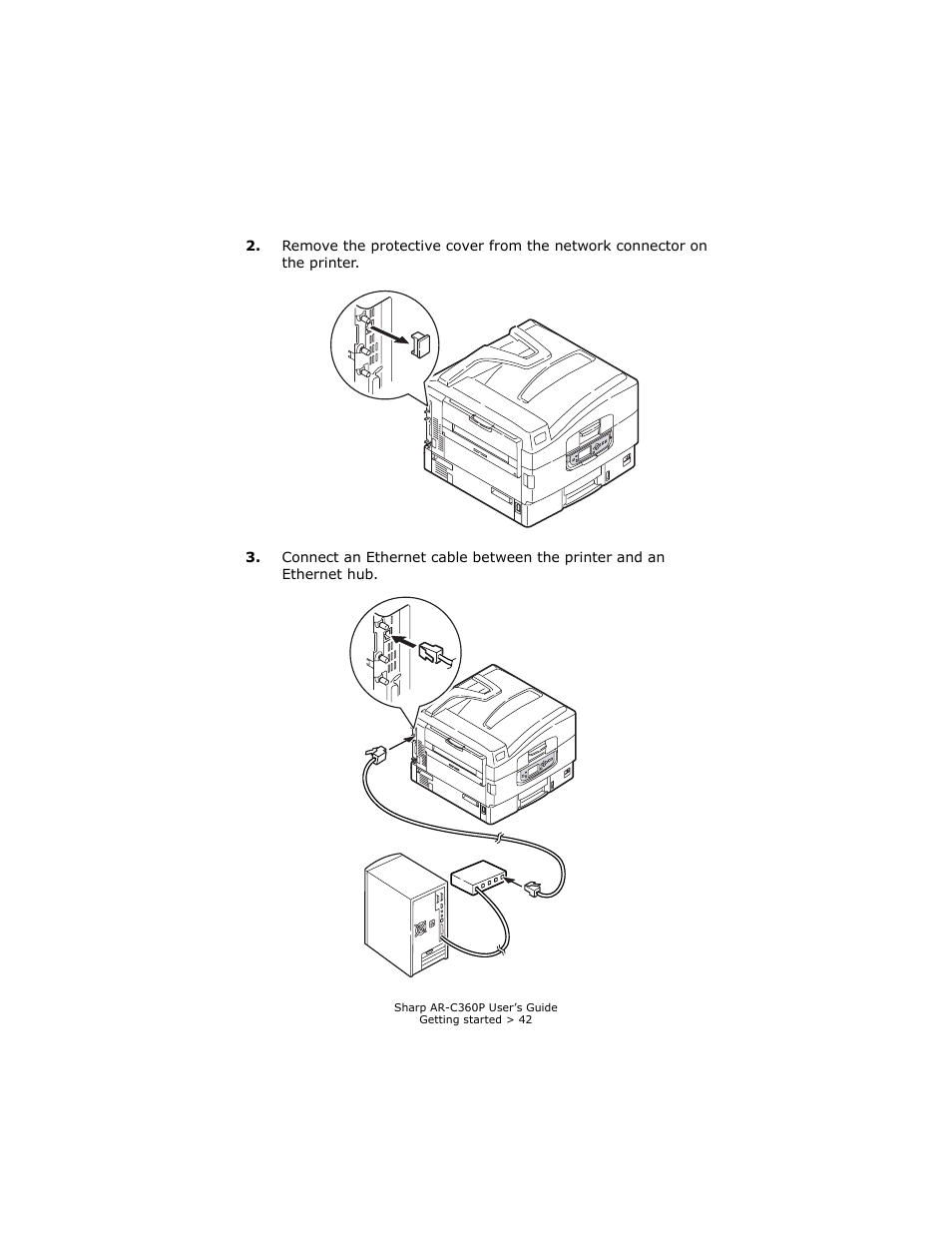 Sharp AR-C360P User Manual | Page 42 / 121