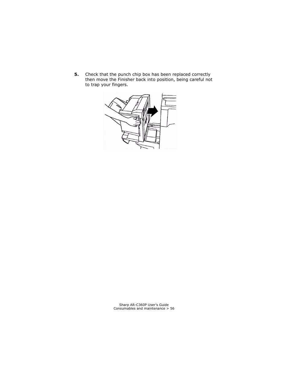 Sharp AR-C360P User Manual | Page 56 / 121