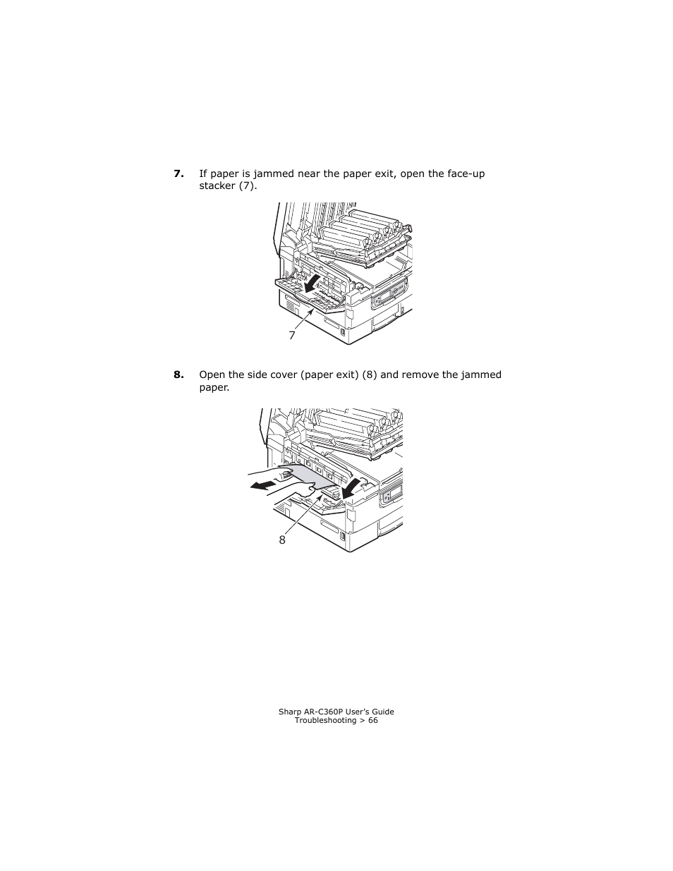 Sharp AR-C360P User Manual | Page 66 / 121