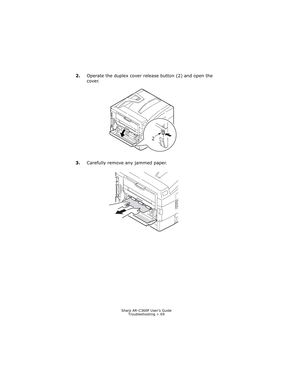 Sharp AR-C360P User Manual | Page 69 / 121