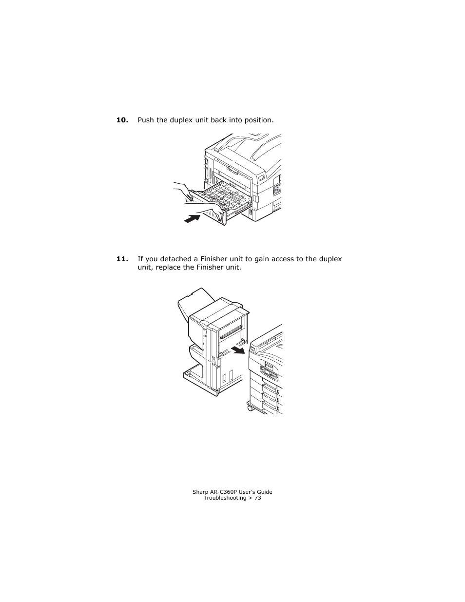 Sharp AR-C360P User Manual | Page 73 / 121