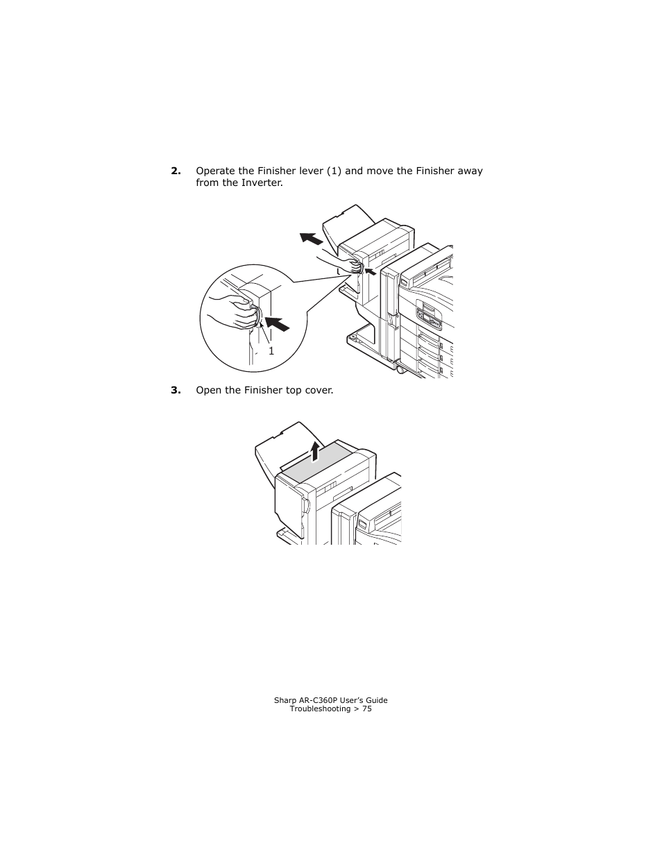 Sharp AR-C360P User Manual | Page 75 / 121