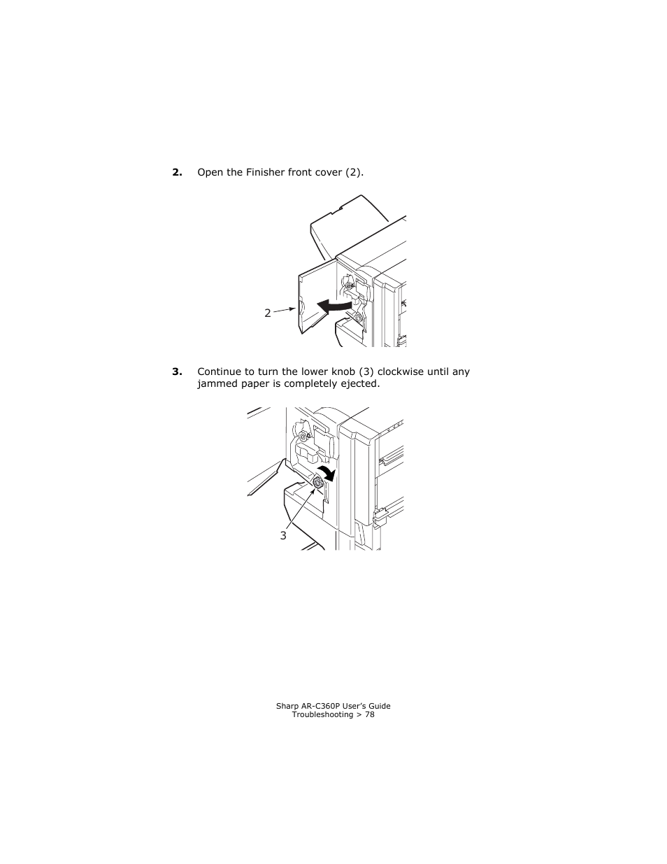Sharp AR-C360P User Manual | Page 78 / 121