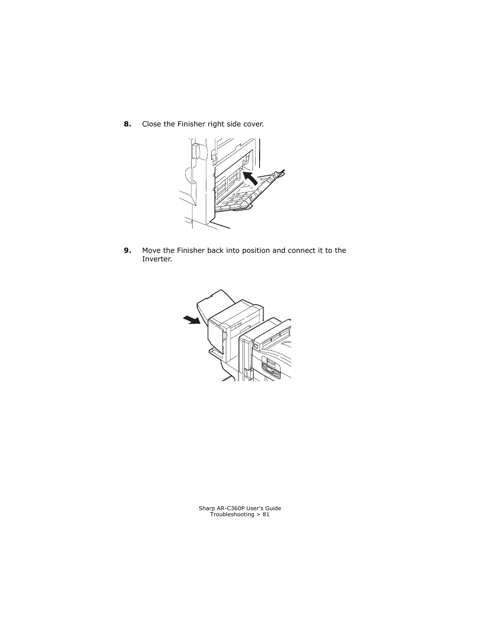 Sharp AR-C360P User Manual | Page 81 / 121