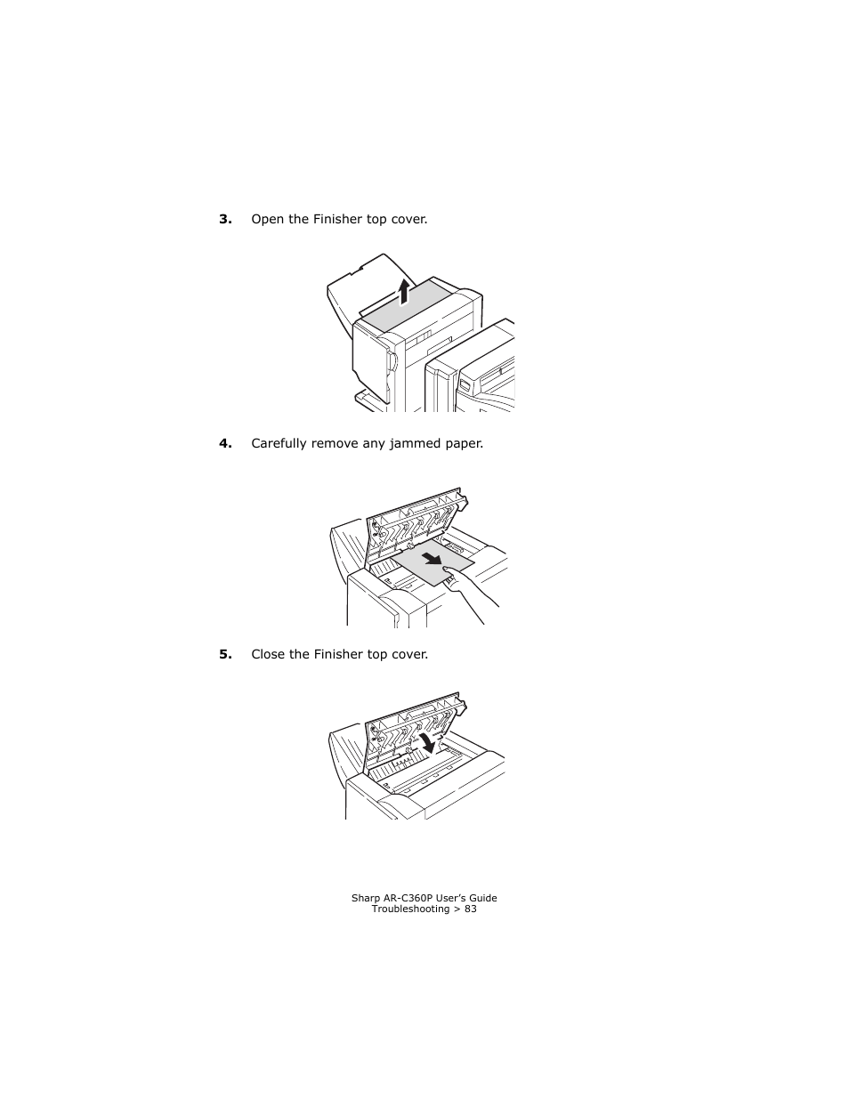 Sharp AR-C360P User Manual | Page 83 / 121