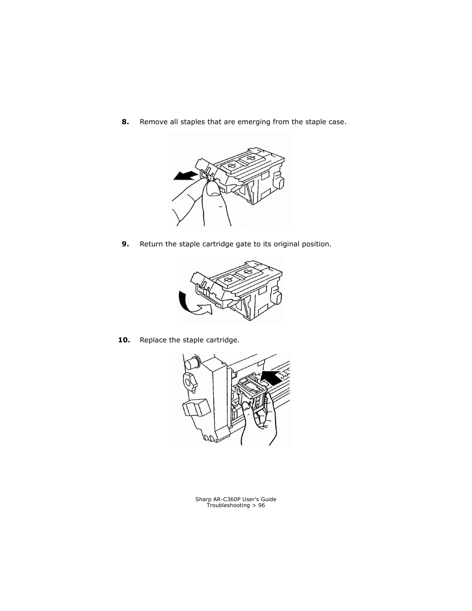 Sharp AR-C360P User Manual | Page 96 / 121