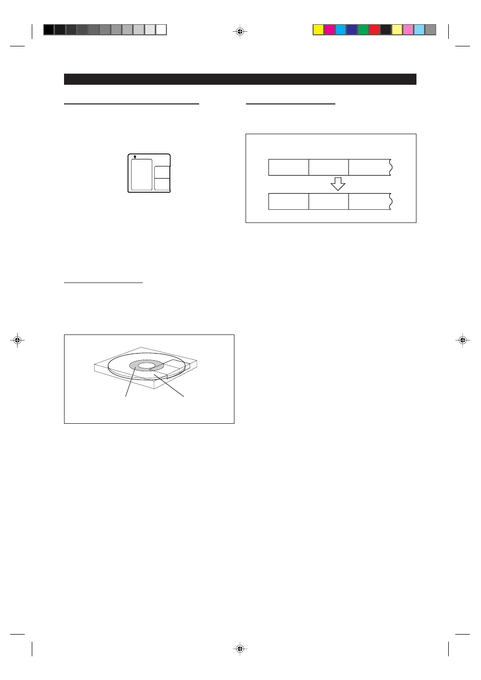 Minidisc recording, 21 ■ differences from tape recordings, Disc writing (toc) | About track numbers | Sharp MD-MX20 User Manual | Page 22 / 44