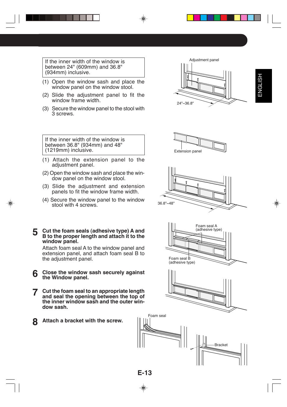 E-13 | Sharp CV-P09LX User Manual | Page 15 / 96