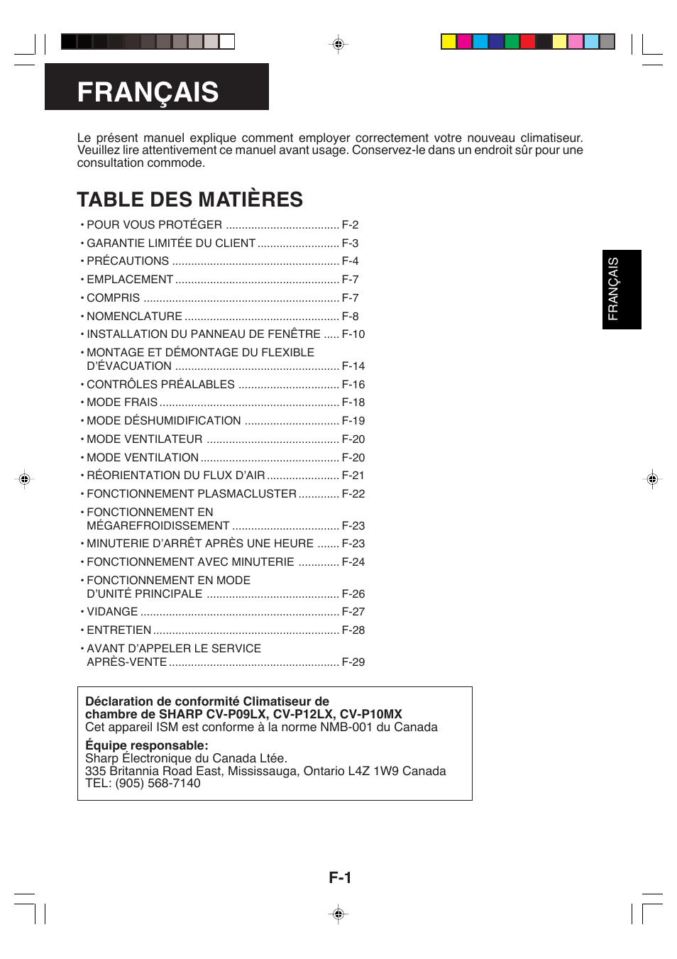 Sharp CV-P09LX User Manual | Page 35 / 96