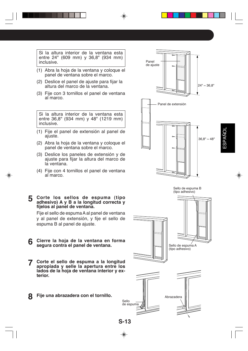 S-13 | Sharp CV-P09LX User Manual | Page 77 / 96