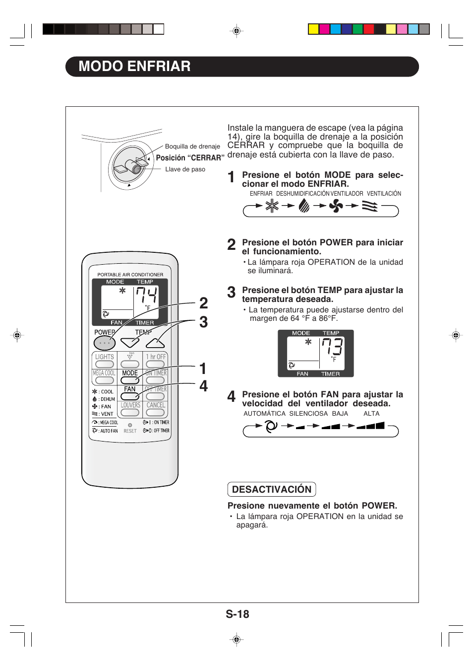 13 modo enfriar | Sharp CV-P09LX User Manual | Page 82 / 96