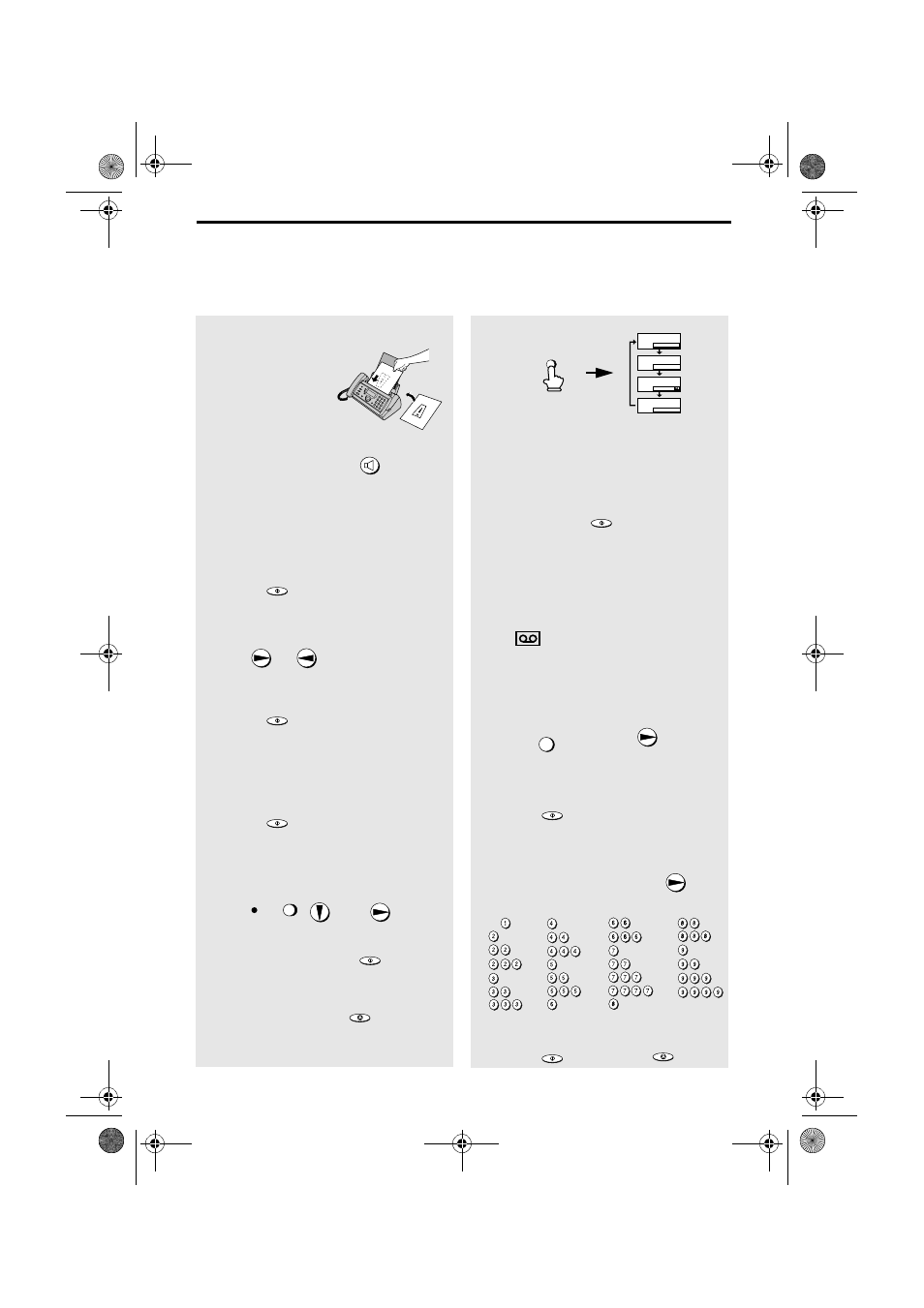 Quick reference guide, Sending faxes, Recording an outgoing message | Receiving faxes, Storing auto dial numbers | Sharp UX-S10 User Manual | Page 114 / 119