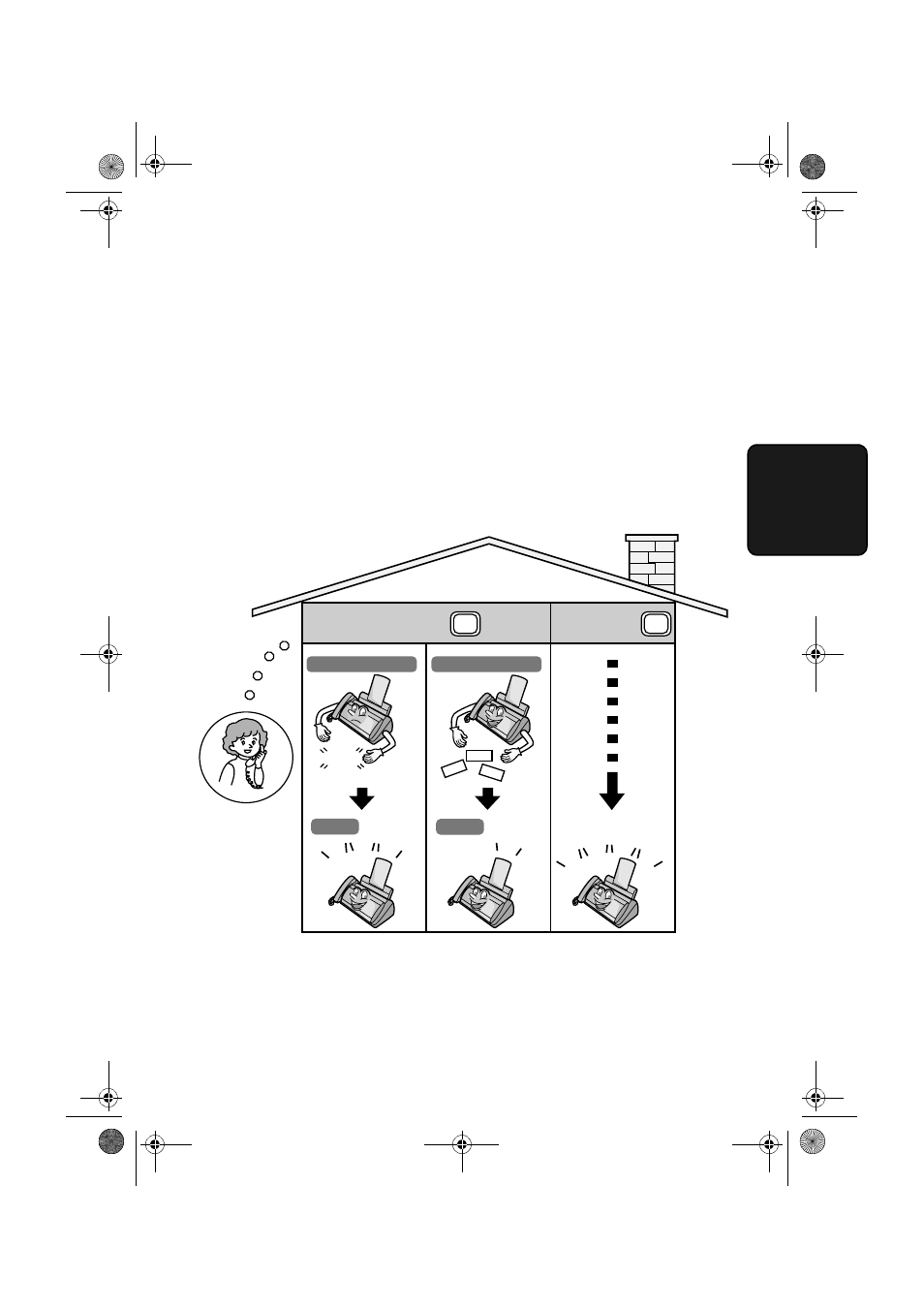 Number of rings in a.m. mode (toll saver function), Toll saver | Sharp UX-S10 User Manual | Page 45 / 119