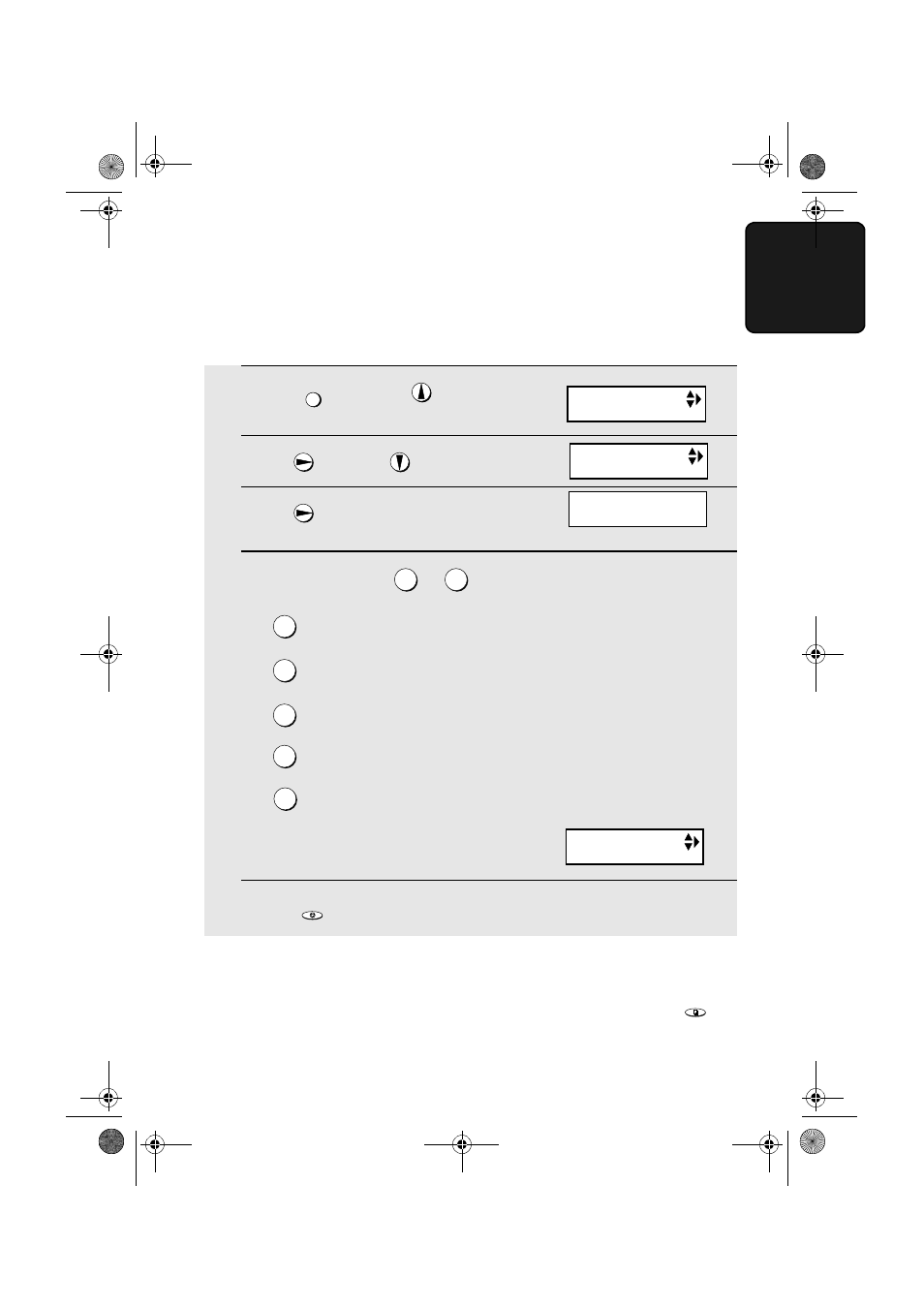 Transaction report print condition, Help list | Sharp UX-S10 User Manual | Page 99 / 119