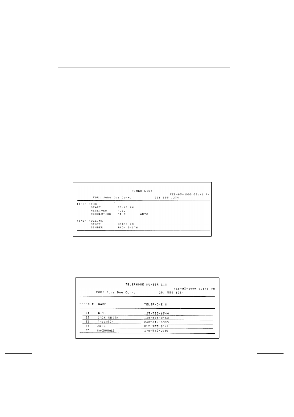 Sharp UX-305 User Manual | Page 100 / 130