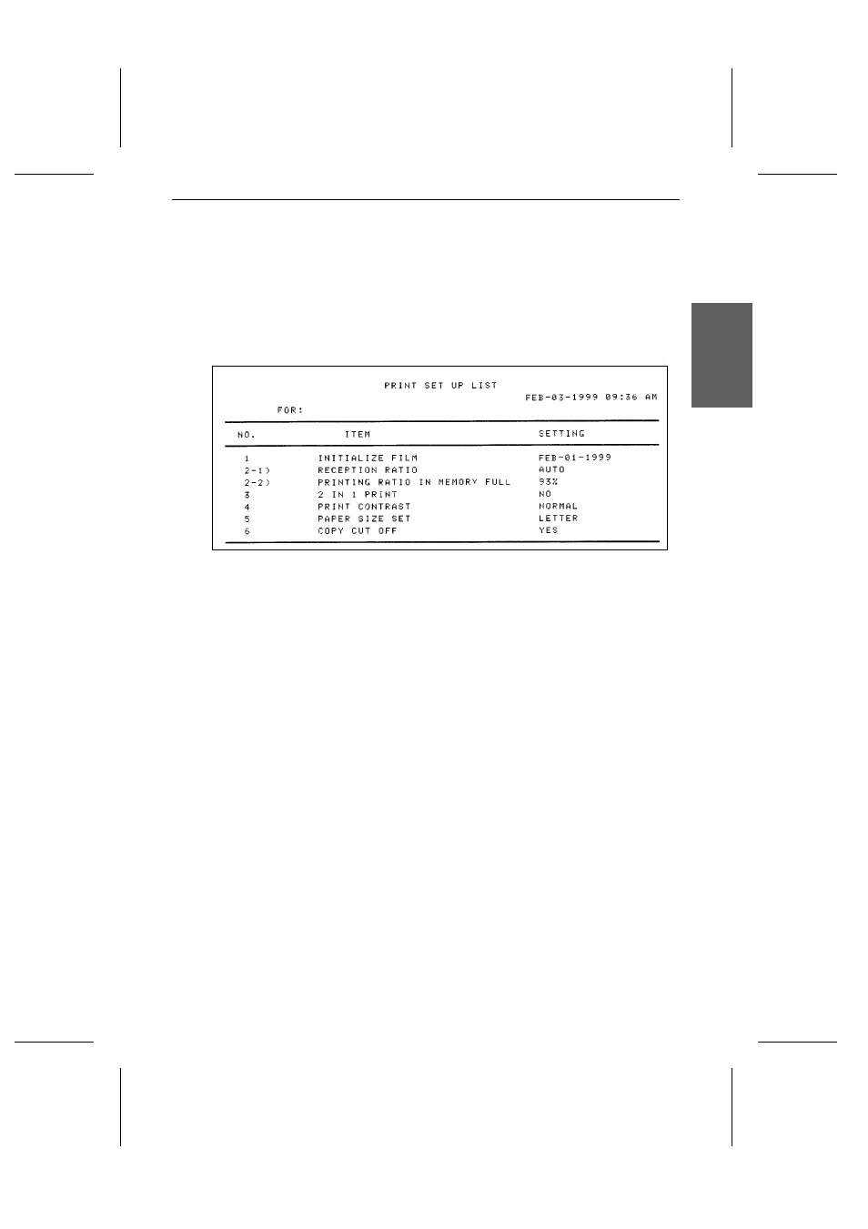 Sharp UX-305 User Manual | Page 103 / 130