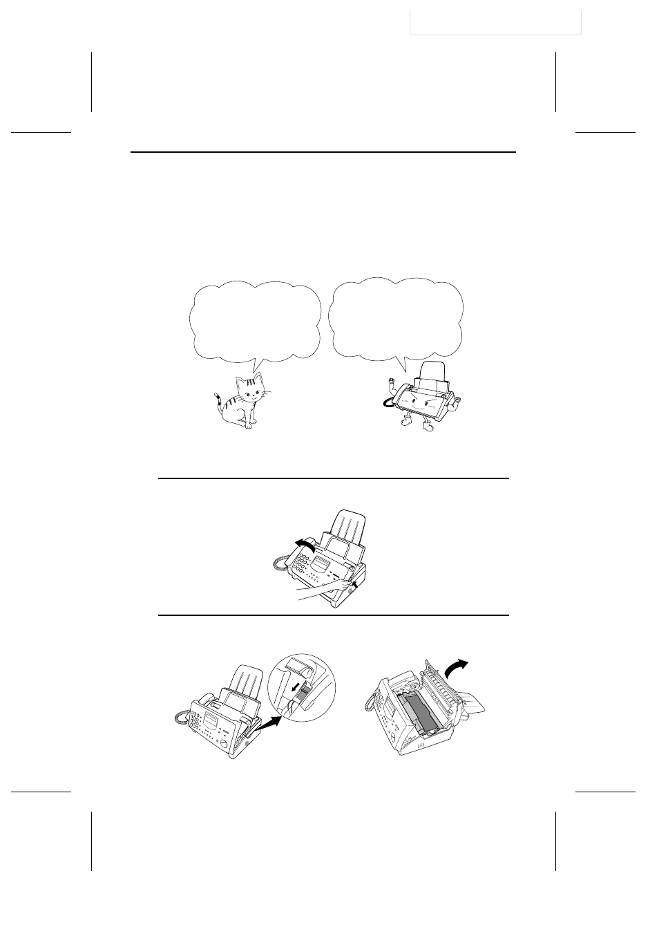 Loading the imaging film | Sharp UX-305 User Manual | Page 18 / 130